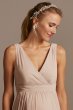 Pleated Tank Chiffon Maternity Bridesmaid Dress David's Bridal F20166