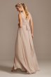 Pleated Tank Chiffon Maternity Bridesmaid Dress David's Bridal F20166