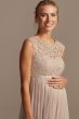 Lace and Mesh Maternity Bridesmaid Dress David's Bridal F20168