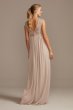 Lace and Mesh Maternity Bridesmaid Dress David's Bridal F20168