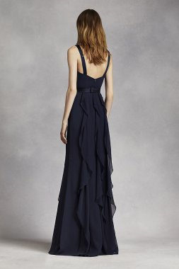 Jersey High Neck Dress with Crystal Straps DB Studio DS270050