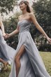 Textured Organza A-Line Bridesmaid Dress White by Vera Wang VW360441