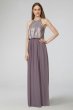 Hannah Sequin and Chiffon Bridesmaid Dress Donna Morgan W2443MDB