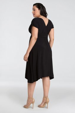 Tessa Ruched Plus Size Dress Kiyonna 11182205