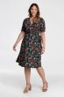 Tuscan Tie Plus Size Wrap Dress Kiyonna 11191301