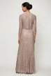 Sequin Lace A-Line Dress and Open Front Jacket 1122012