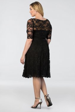 Luna Lace Plus Size Dress Kiyonna 12120901