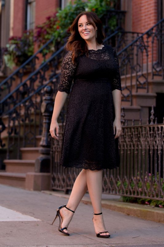 Luna Lace Plus Size Dress Kiyonna 12120901