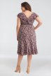 Phoebe Plus Size Flounce Wrap Dress Kiyonna 12182205