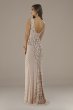 Lara Evita V-Back Beaded Mermaid Gown Lara 29539