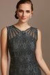 Sequin Lace Mermaid Dress with Illusion Detail RM Richards 3198