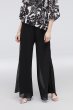 Wide-Leg Chiffon Pants with Side Slits Alex Evenings 378074