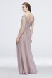 Corded Floral Lace Cap Sleeve Chiffon A-Line Dress Cachet 60178D