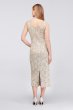 Stretch Sequin Lace Tank Dress and Matching Jacket RM Richards 9896