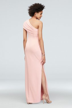 Ruched One-Shoulder Stretch Crepe Dress DB Studio AP2E205030