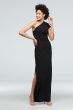 Ruched One-Shoulder Stretch Crepe Dress DB Studio AP2E205030