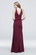 Draped Scuba Crepe High-Neck Mermaid Dress DB Studio DS270012