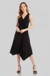 Twisted Jersey Knit Sleeveless V-Neck Dress Karen Kane L13425