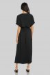 Cuffed Short Sleeve Surplice Dress with Tie Karen Kane L48566