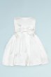 Silky Tank Flower Girl Dress with Bow Waist Bardot 38626DBB1