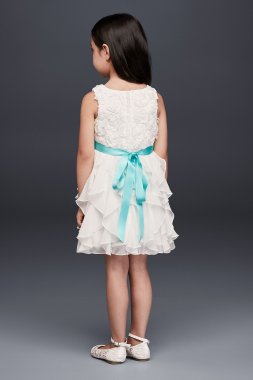 High-Low Lace and Tulle Flower Girl Dress Speechless SC436D02H908