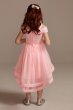 Off the Shoulder Ribbon Hem Flower Girl Dress Speechless SC476C01H908