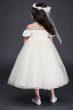 Off the Shoulder Lace and Tulle Flower Girl Dress David's Bridal WG1405