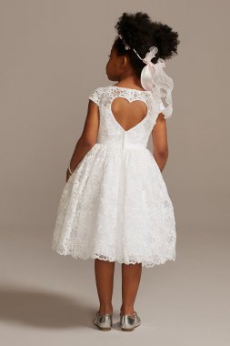 Off the Shoulder Ribbon Hem Flower Girl Dress Speechless SC476C01H908