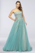 Strapless Sequin Tulle Ball Gown with Beading Terani Couture 1912P8557