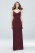 Scoopback Stretch Crepe Sheath Dress with Ruching DB Studio AP2E205053