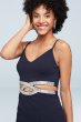 Crystal Outlined Midriff Cutout V-Neck Mini Dress Speechless D80201DNE