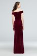 Velvet Off-the-Shoulder Dress DB Studio DS270043