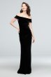 Velvet Off-the-Shoulder Dress DB Studio DS270043