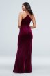 High Square Neck Velvet Long Dress DB Studio DS270056