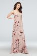 Chiffon Floral Print Dress with Spaghetti Straps DB Studio W60092